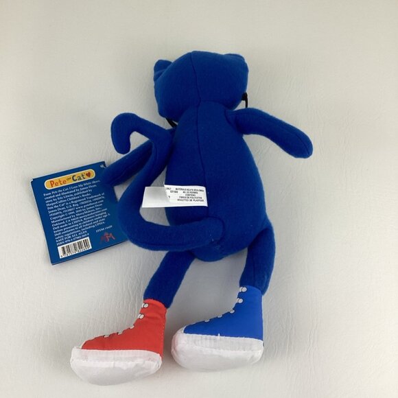 Pete The Cat Rocking In My School Shoes Hardcover Book 12" Plush Stuffed Toy NEW - Picture 7 of 9